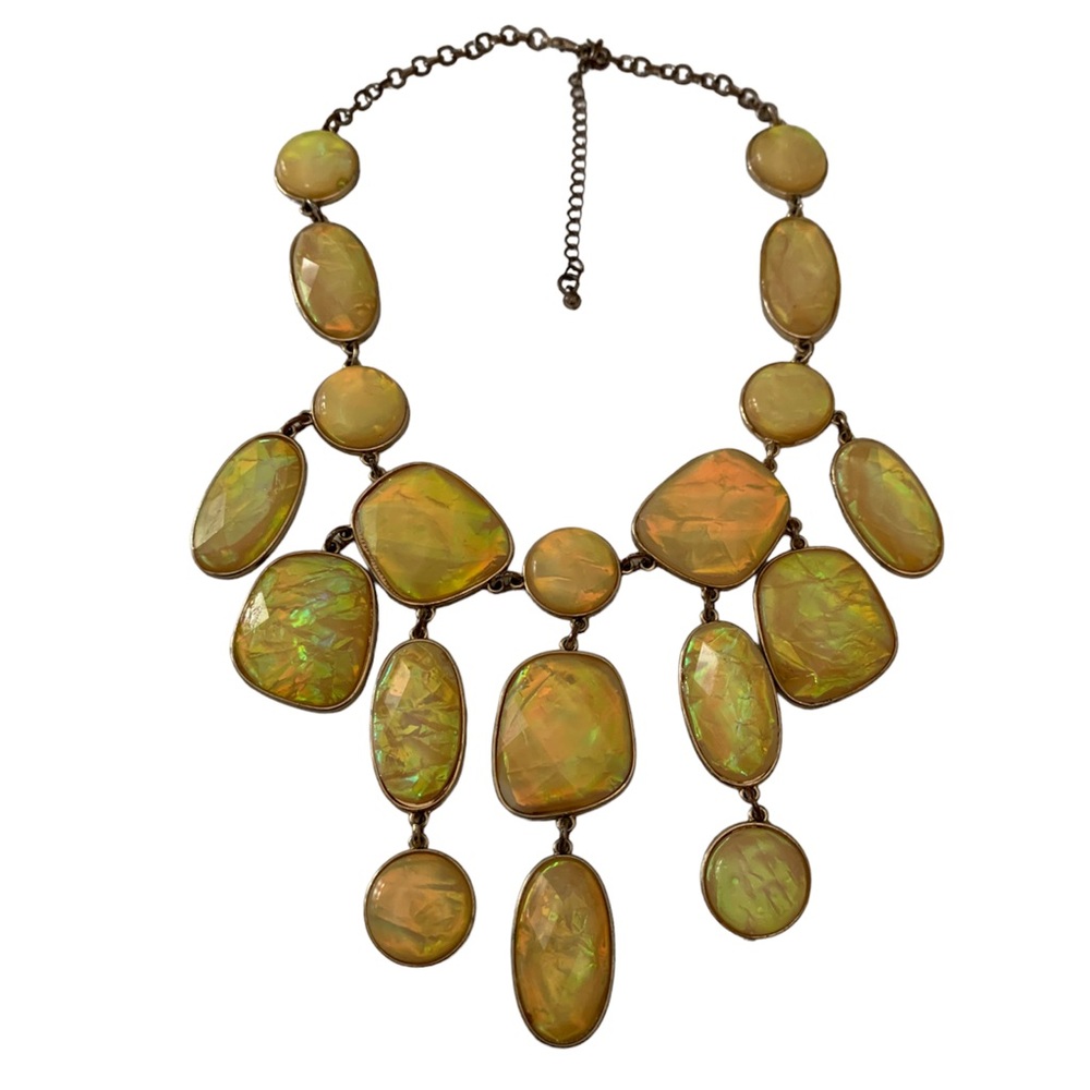 Iridescent Statement Necklace